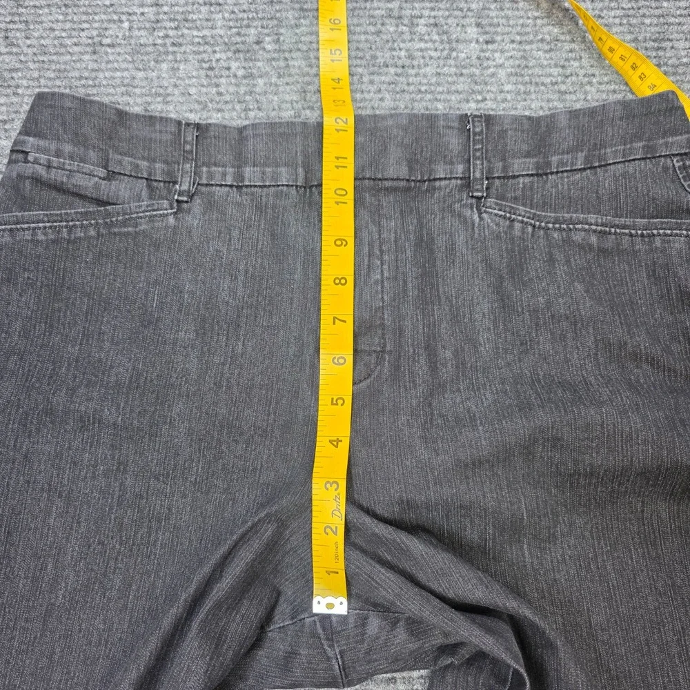 Christopher & Banks Signature Comfort Straight Leg Pants‎ Women's 12 Short Gray